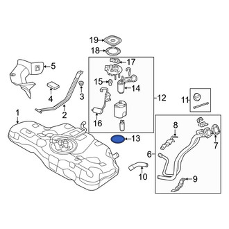 Hyundai OE - Fuel Pump O-Ring
