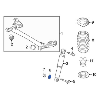 Hyundai OE - Suspension Shock Absorber Mount Washer
