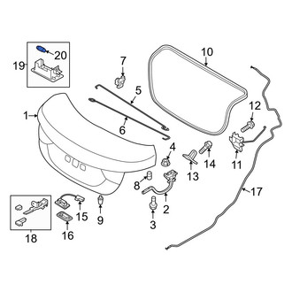 Hyundai OE - Trunk Light Bulb