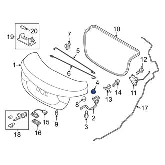 Hyundai OE - Fender Nut
