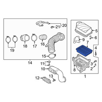 Hyundai OE - Engine Air Filter