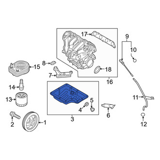 Hyundai OE - Engine Oil Pan