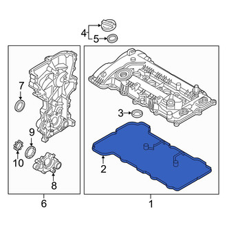 Hyundai OE - Engine Valve Cover Gasket