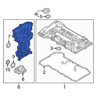 Hyundai OE - Engine Timing Cover