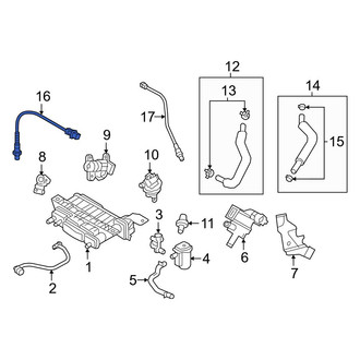 Hyundai OE - Rear Oxygen Sensor