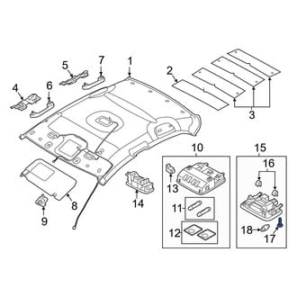 Hyundai OE - Inner Tail Light Screw