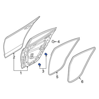 Hyundai OE - Front Door Stop