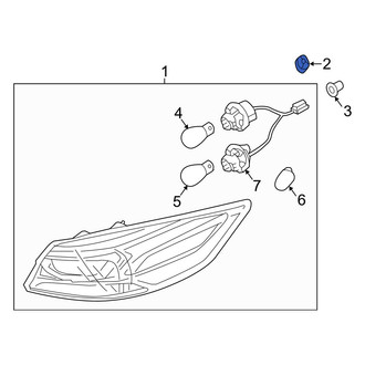 Hyundai OE - Tail Light Clip