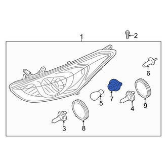 Hyundai OE - Front Turn Signal Light Socket