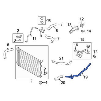 Hyundai OE - Engine Coolant Pipe