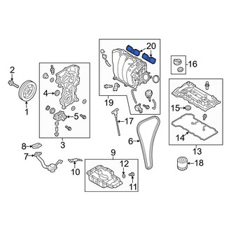 Hyundai OE - Engine Intake Manifold Gasket