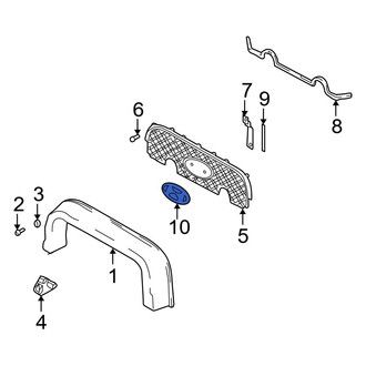 Hyundai OE - Front Grille Emblem