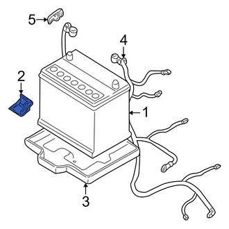 Hyundai OE - Battery Hold Down