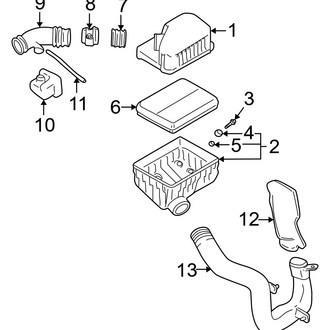Hyundai OE - Engine - Air Intake (2.4L)
