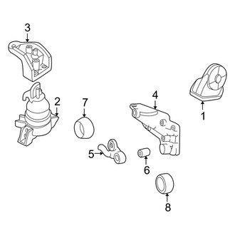 Hyundai OE - Engine & Transmission Mounting (2.4L)