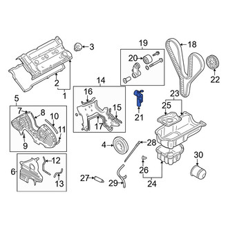 Hyundai OE - Engine Timing Belt Tensioner