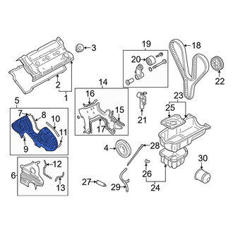 Hyundai OE - Lower Engine Timing Cover
