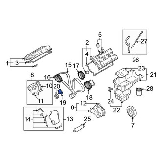 Hyundai OE - Engine Timing Belt Tensioner