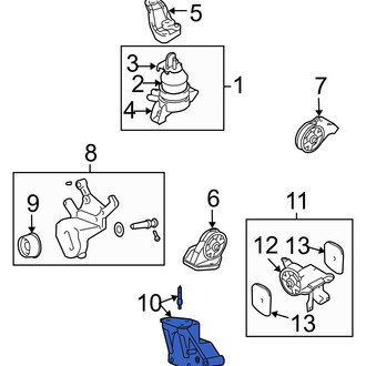 Hyundai OE - Engine Mount Bracket
