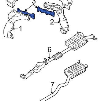 Hyundai OE - Exhaust Manifold Gasket