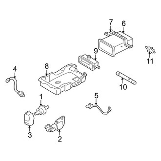 Hyundai OE - Emission System - Emission Components (2.7L)