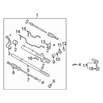 Hyundai OE - Steering Gear & Linkage