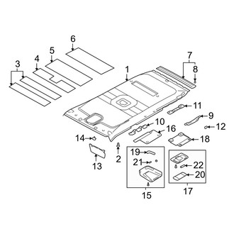Hyundai OE - Roof - Interior Trim
