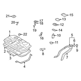 Hyundai OE - Fuel System Components