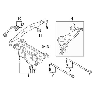 Hyundai OE - Rear Suspension - Suspension Components