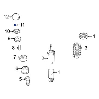 Hyundai OE - Suspension Shock Absorber Nut