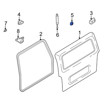Hyundai OE - Liftgate Stop Bumper
