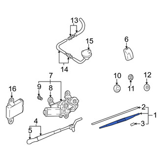 Hyundai OE - Rear Wiper Blade