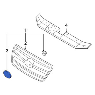Hyundai OE - Front Grille Emblem