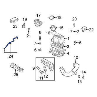 Hyundai OE - PCV Valve Hose