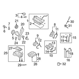 Hyundai OE - Engine Parts (2.7L)
