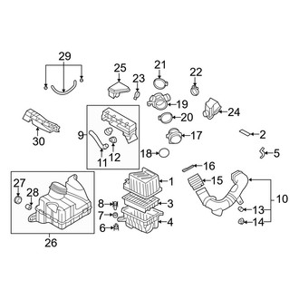 Hyundai OE - Engine - Air Intake (3.3L)