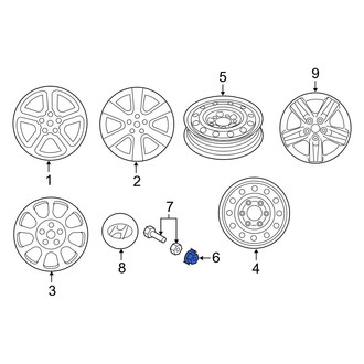 Hyundai OE - Wheel Lug Nut