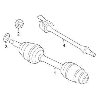 Hyundai OE - Front Suspension - Drive Axles (GLS FWD Automatic Tr)