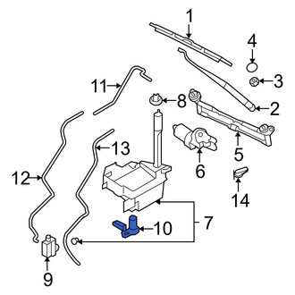 Hyundai OE - Washer Fluid Level Sensor