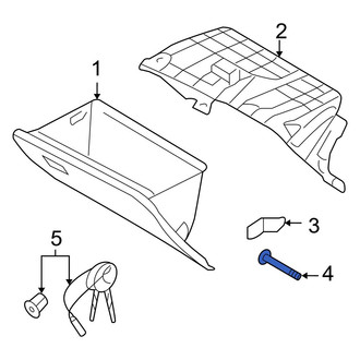 Hyundai OE - Front Glove Box Door Hinge Pin