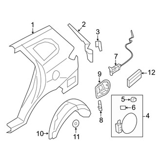 Hyundai OE - Quarter Panel & Components