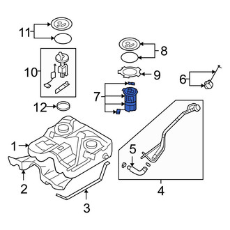 Hyundai OE - Fuel Pump and Sender Assembly