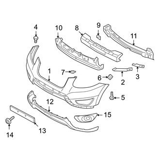 Hyundai OE - Front Bumper - Bumper & Components