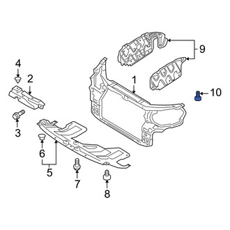 Hyundai OE - Bumper Impact Bar Bolt