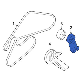Hyundai OE - Accessory Drive Belt Tensioner Assembly