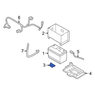 Hyundai OE - Battery Hold Down