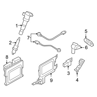 Hyundai OE - Electrical - Ignition System (GLS / Limited / SE 3.5L)