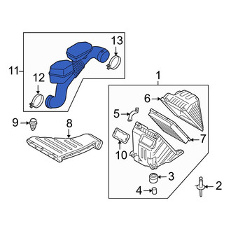 Hyundai OE - Engine Air Intake Hose