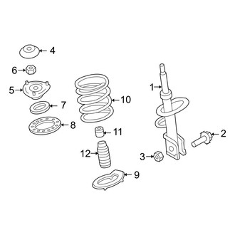 Hyundai OE - Front Suspension - Struts & Components