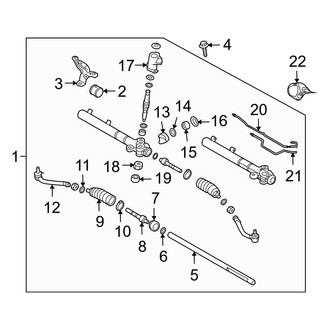 Hyundai OE - Steering Gear & Linkage (GLS / Limited / SE)